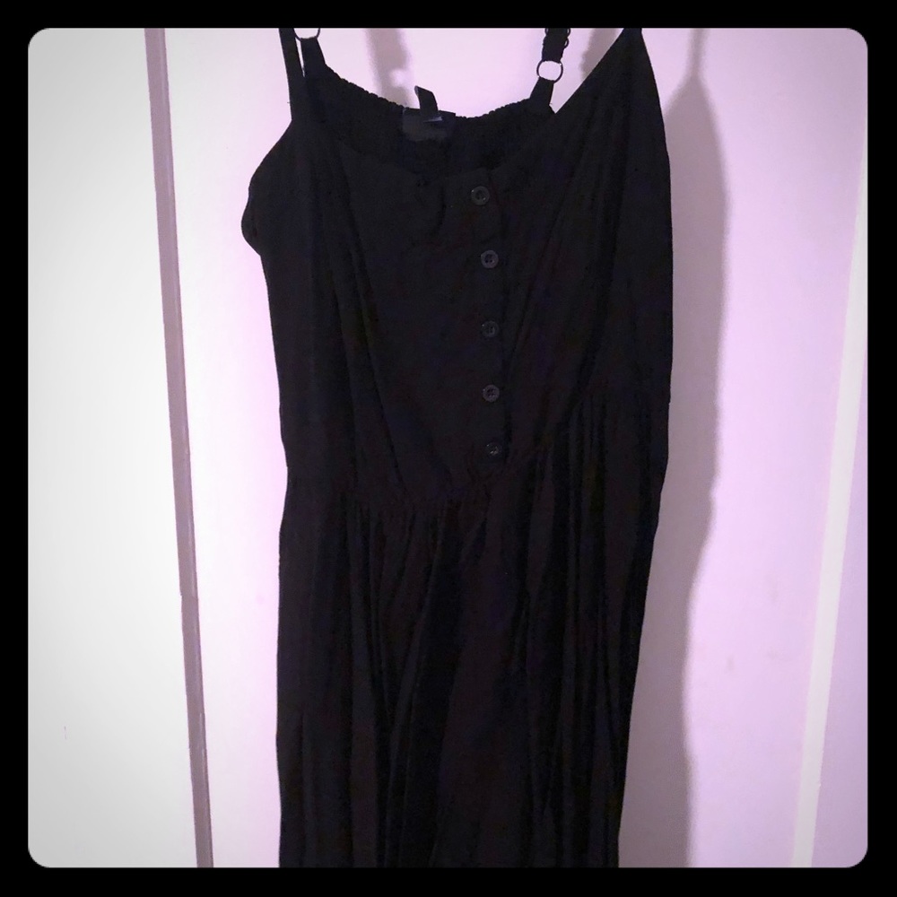 Sexy Black Summer Dress. Plus